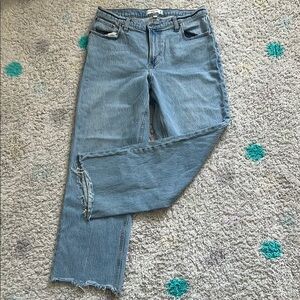 Abercrombie & Fitch Curve Love Low Rise Baggy Jean